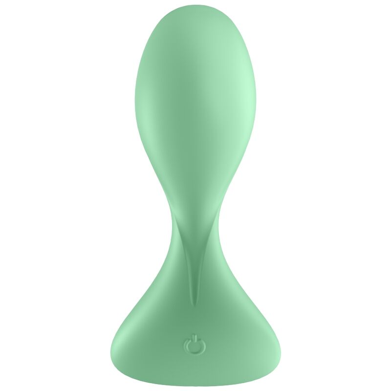 Satisfyer Trendsetter – Vibrationsplug Grün, App-kompatibel, Unisex, 12 Modi hochwertiges Sextoy bei Secret Pulse