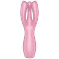 Satisfyer Threesome 3 Vibrator Rosa – 3 Motoren, 12 Vibrationsprogramme, Wasserdicht Klitorisstimulator diskret online kaufen