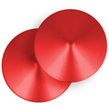 OHMAMA FETISH RED CIRCLE NIPPLE COVER – BDSM-Zubehör von Secret Pulse