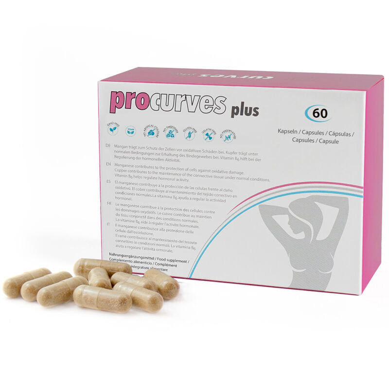 500 COSMETICS - PROCURVES PLUS NATURAL BREAST ENHANCEMENT PILLEN – Potenz- & Lustprodukt Bild 1