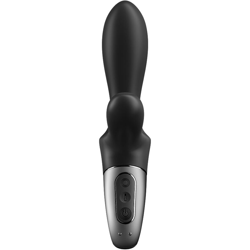 SATISFYER - HEAT CLIMAX+ ANAL VIBRATOR APP SCHWARZ hochwertiges Intimtoy