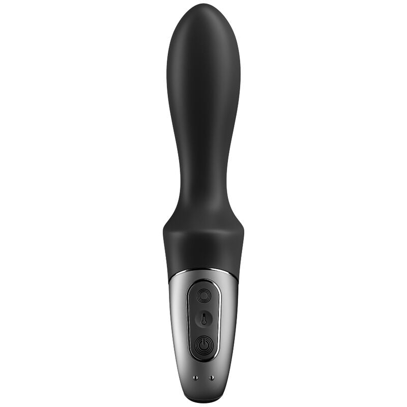 SATISFYER - HEAT CLIMAX ANAL VIBRATOR APP SCHWARZ hochwertiges Intimtoy