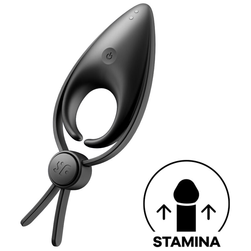 SATISFYER - SNIPER RINGVIBRATOR SCHWARZ für intensive Stimulation und Self-Love