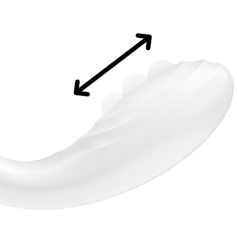 SATISFYER - RRROLLING PLEASURE GSPOT VIBRATOR WEISS hochwertiges Sextoy bei Secret Pulse