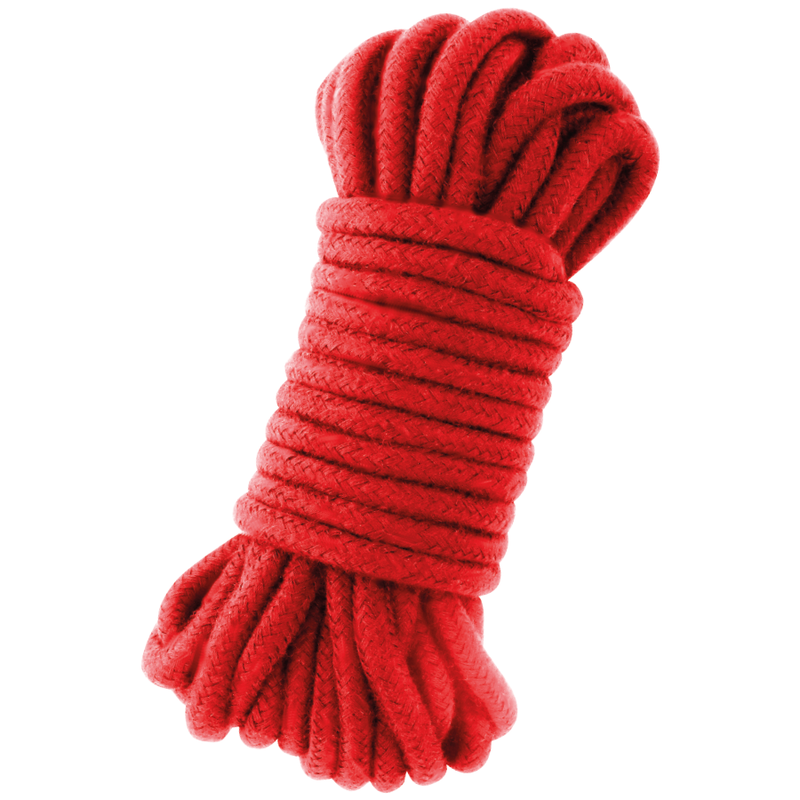 OHMAMA Fetisch Kinbaku Rotes Seil 5 m – Japanisches Baumwoll-Bondage-Seil für BDSM & Shibari | Secet Pulse Produktansicht und Details