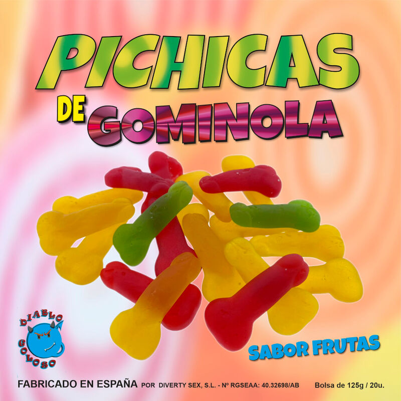 DIABLO GOLOSO - FRUCHT-GUMMISCHEIBEN – Erotik-Zubehör Bild 1