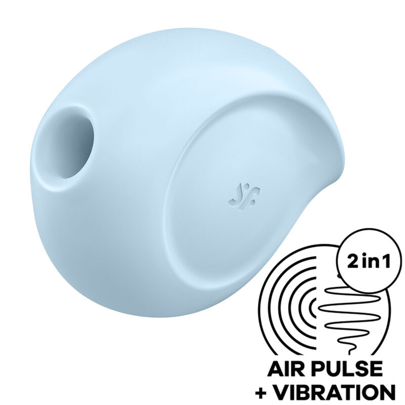 SATISFYER - SUGAR RUSH AIR PULSE STIMULATOR & VIBRATOR BLAU für intensive Stimulation und Self-Love