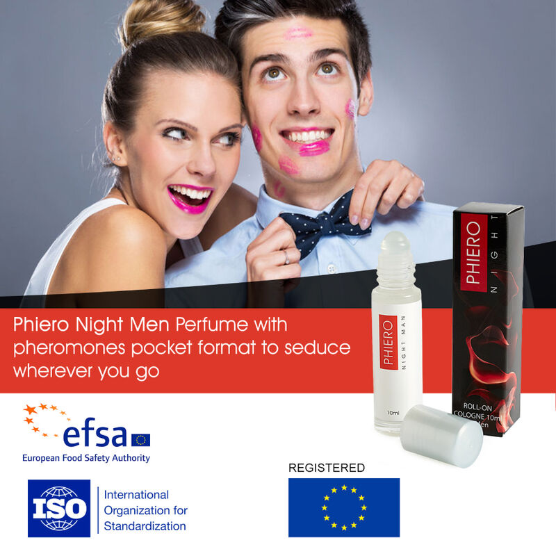 500 Cosmetics Phiero Night Man Pheromon-Parfüm für Männer – Roll-On Duft – Pheromon-Produkt Bild 2