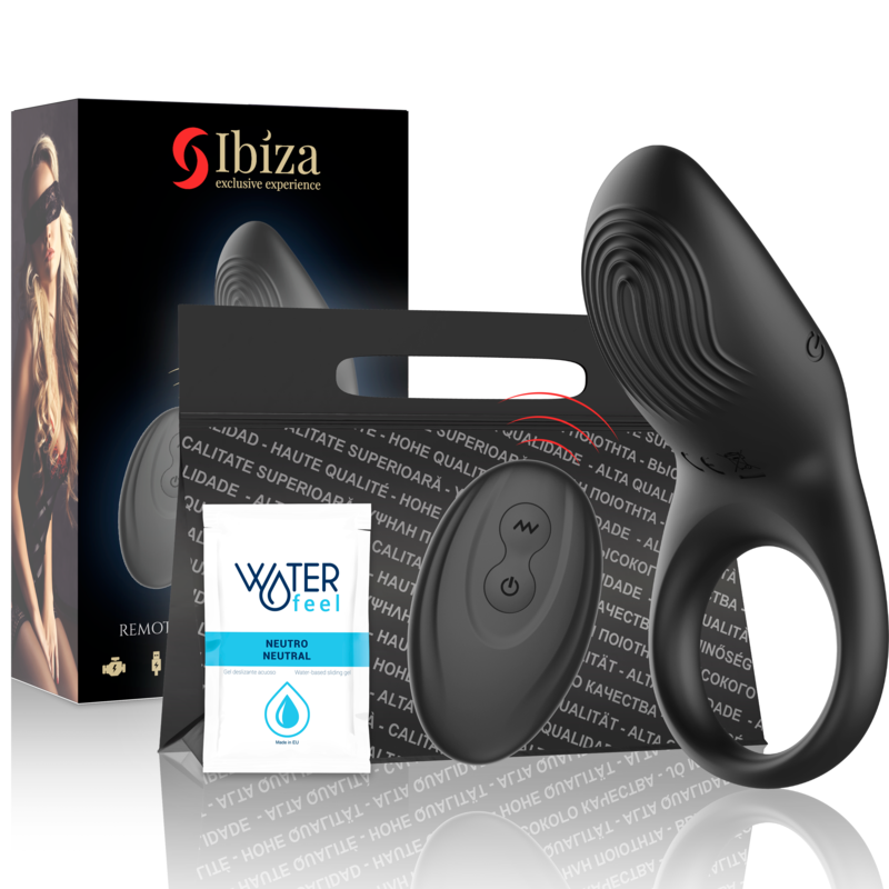 IBIZA - VOLLKONTAKT-VIBRATIONSRING MIT FERNBEDIENUNG – Erotik-Zubehör Bild 2