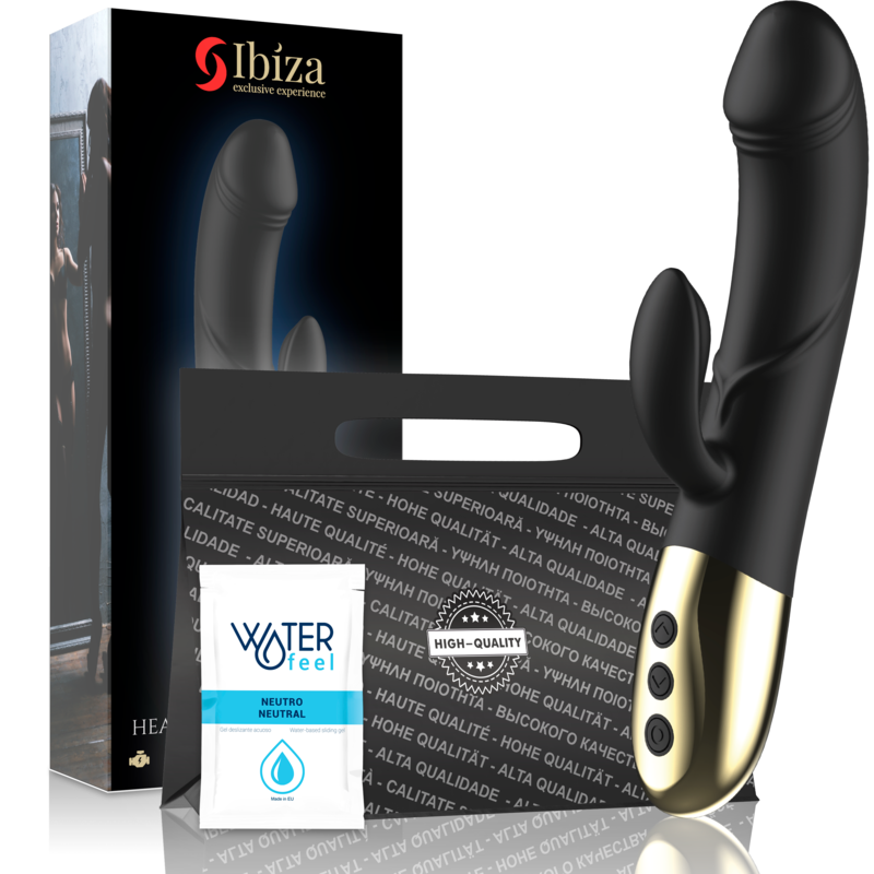 IBIZA Anatomischer Rabbit Vibrator – 8 Vibrationsmodi, USB, wasserdicht – Rabbit Vibrator Bild 2