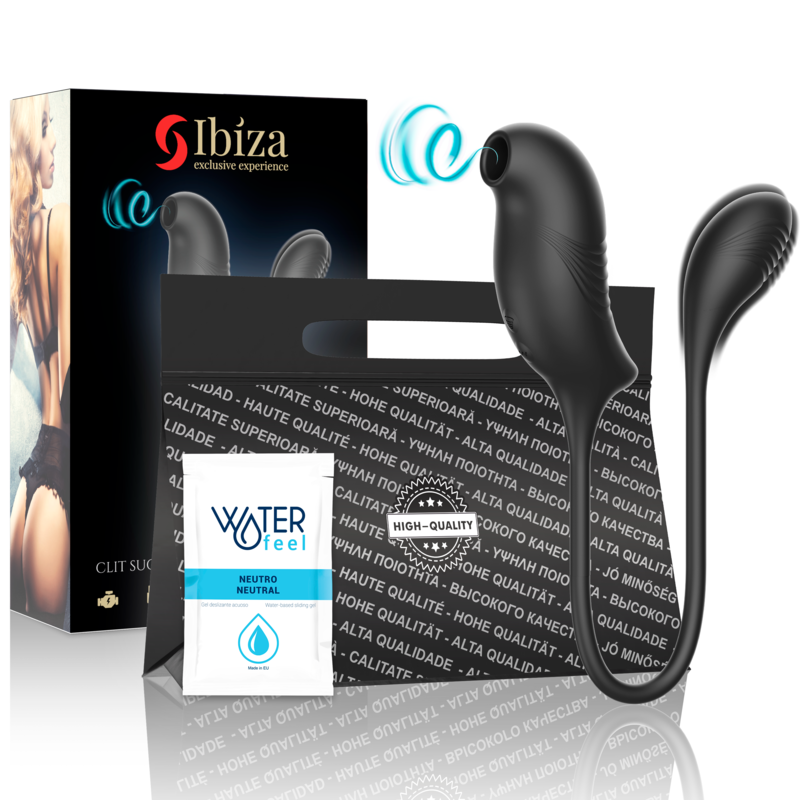IBIZA - MAGISCHER KLITORIS-SAUG- UND VIBRATIONSSTIMULATOR – Klitorisstimulator Bild 1