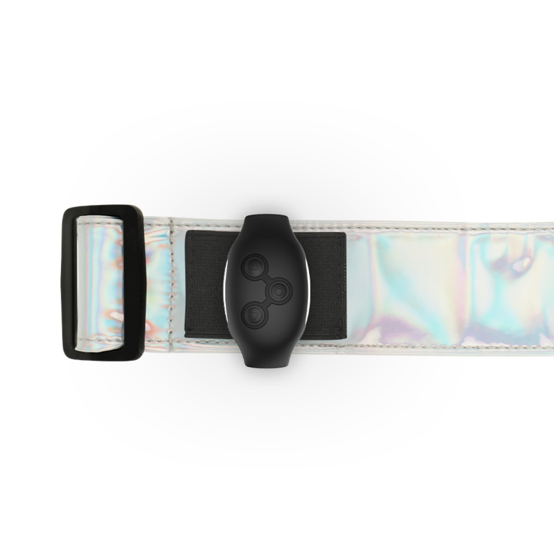 MYTHOLOGY Fantasy-Geschirr L/XL – Schillerndes, verstellbares Harness für Dildo & Pegging | Secet Pulse