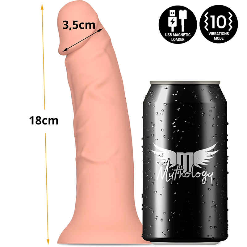 Mythology Asher Original Dildo S – Vibrator & Watchme-kompatibel – Dildo Bild 9