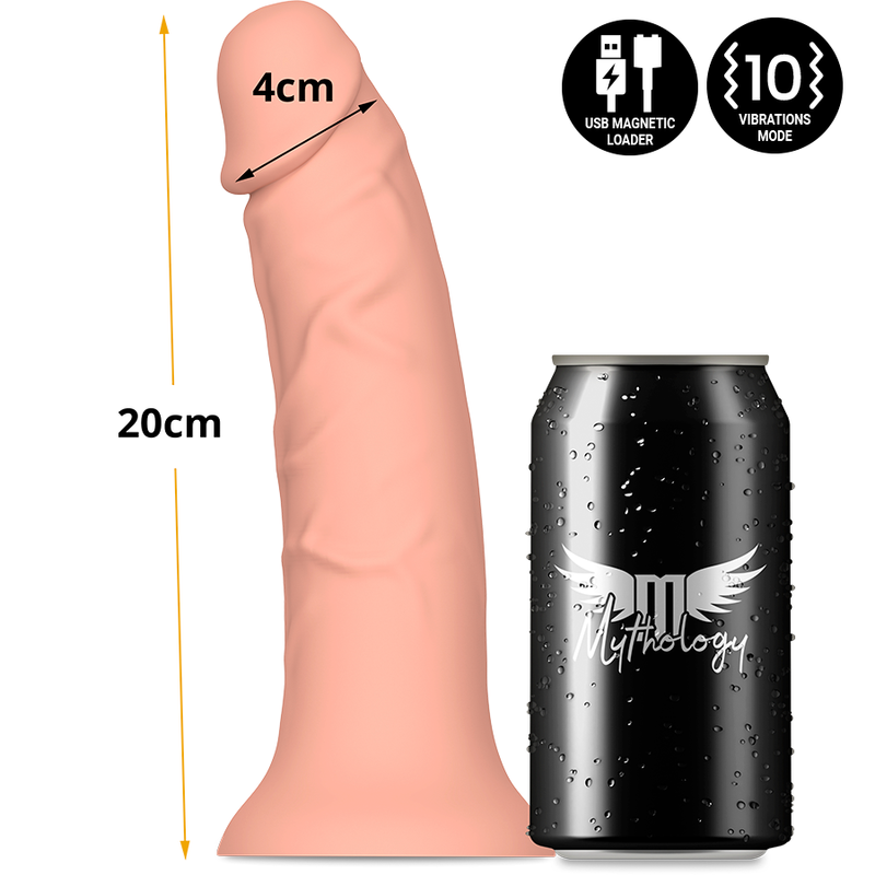 MYTHOLOGY - ASHER ORIGINAL DILDO M - VIBRATOR KOMPATIBEL MIT WATCHME WIRELESS TECHNOLOGY – Dildo Bild 8