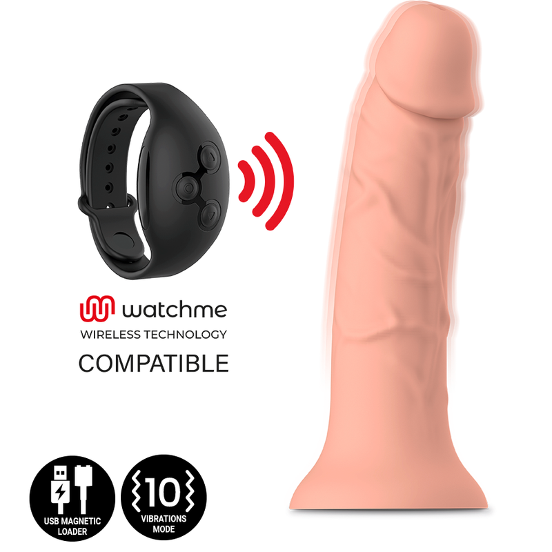 MYTHOLOGY - ASHER ORIGINAL DILDO M - VIBRATOR KOMPATIBEL MIT WATCHME WIRELESS TECHNOLOGY – Dildo Bild 7