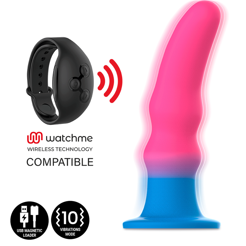 Mythology Kuno Utopia Dildo M – Superstarke Vibration, Watchme-kompatibel, USB, Mehrfarbig – Dildo Bild 5