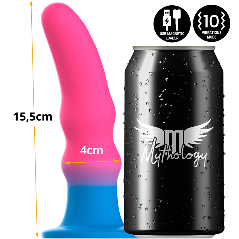 Mythology Kuno Utopia Dildo M – Superstarke Vibration, Watchme-kompatibel, USB, Mehrfarbig – Dildo Bild 6