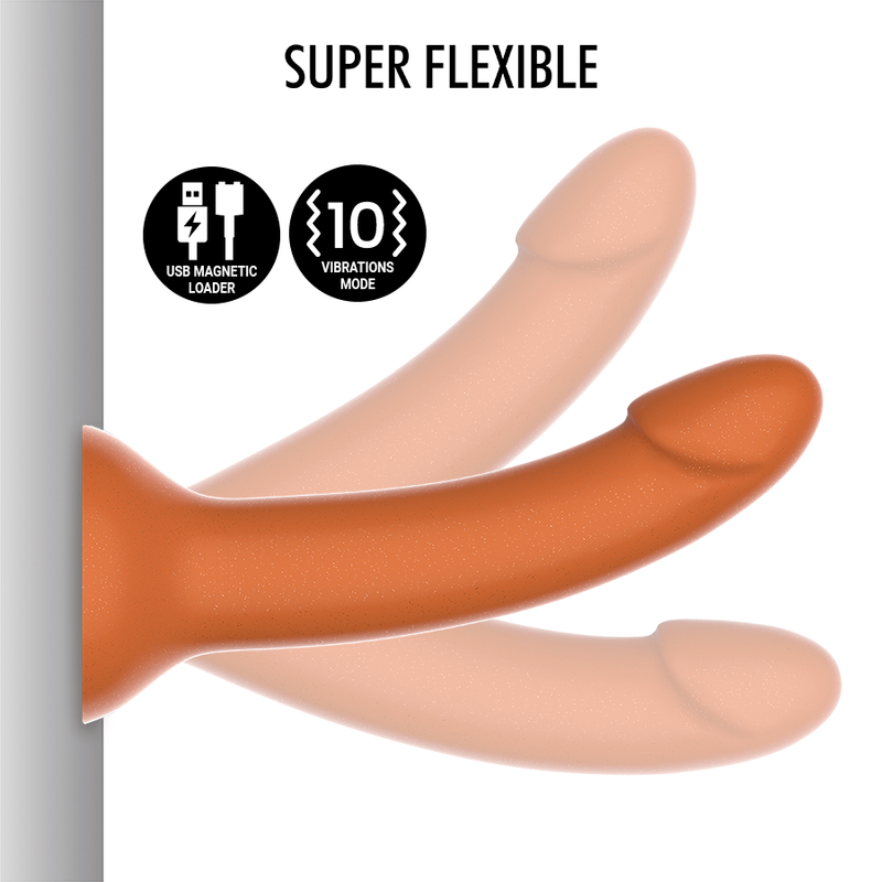 Mythology Rune Royal Dildo M – Superstarke Vibration, Watchme-kompatibel, USB, Gold – Dildo Bild 11