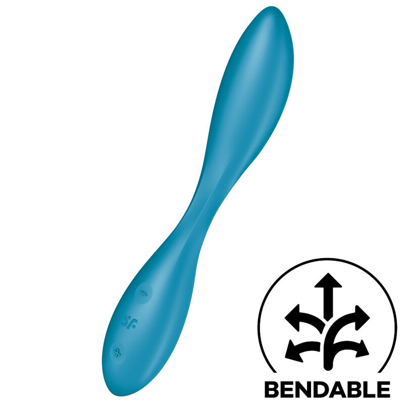 SATISFYER - G-SPOT FLEX 1 MULTIVIBRATOR BLAU Klitorisstimulator diskret online kaufen