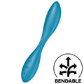 SATISFYER - G-SPOT FLEX 1 MULTIVIBRATOR BLAU Klitorisstimulator diskret online kaufen
