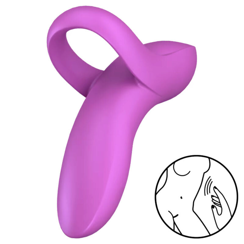 SATISFYER - BOLD LOVER FINGERVIBRATOR ROSA Klitorisstimulator diskret online kaufen