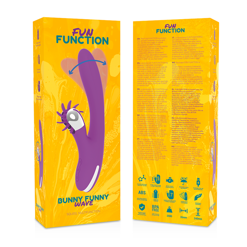FUN FUNCTION - BUNNY FUNNY WAVE 2.0 – Erotik-Zubehör Bild 8