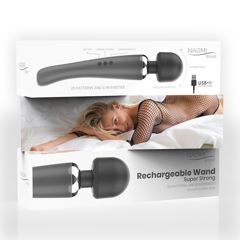 NAOMI WAND - NEUES SUPERSTARKES MASSAGER – Vibratorstab Bild 11