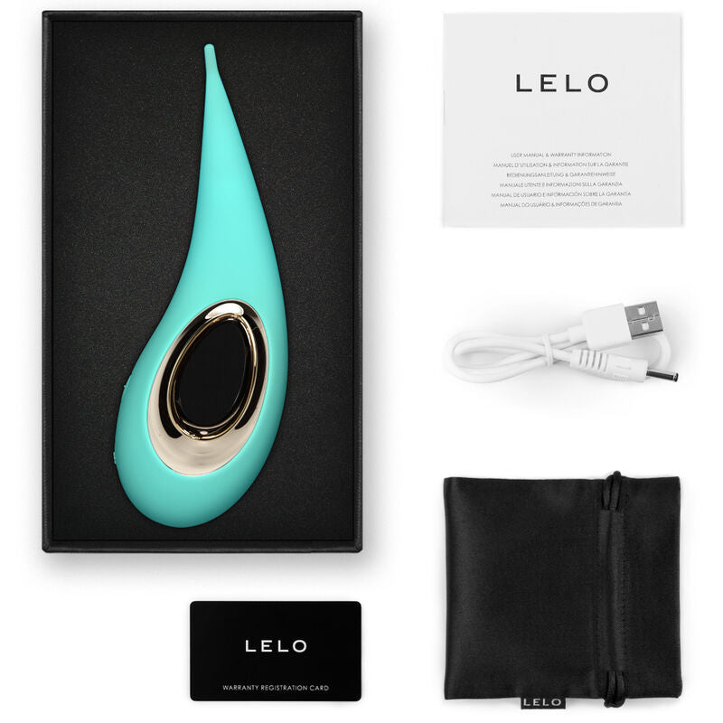 LELO DOT Klitorisstimulator Aqua – Präzise Stimulation & Kompakt | Secret Pulse für intensive Stimulation und Self-Love