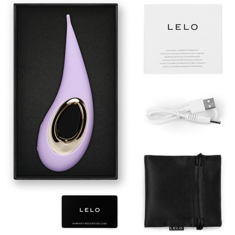 LELO DOT Klitorisstimulator Lila – Präzise Stimulation & Kompakt | Secret Pulse für intensive Stimulation und Self-Love