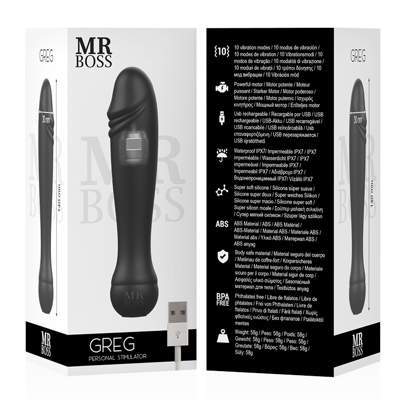 MR BOSS - GREG PERSONAL STIMULATOR – Vibrator Bild 3