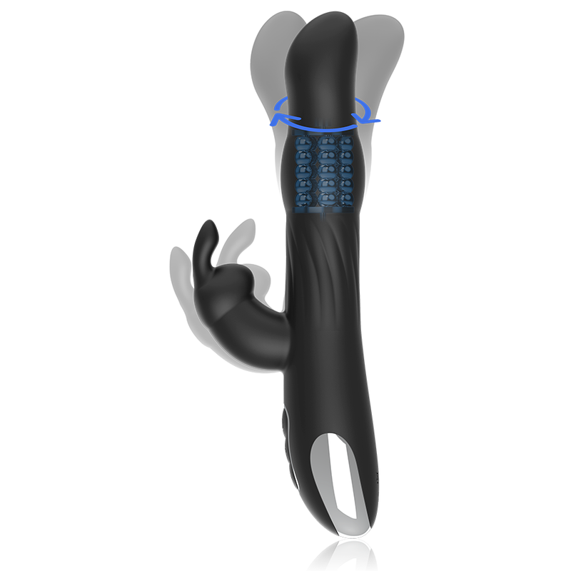 BRILLY GLAM Moebius Rabbit Vibrator – 2 Motoren, 10 Vibrationsmodi, Watchme-kompatibel, USB, IPX7 – Rabbit Vibrator Bild 3