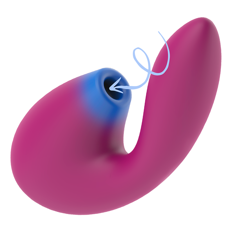 COVERME – Klitoris-Sauger & leistungsstarker G-Punkt-Rush-Vibrator für intensive Stimulation und Self-Love