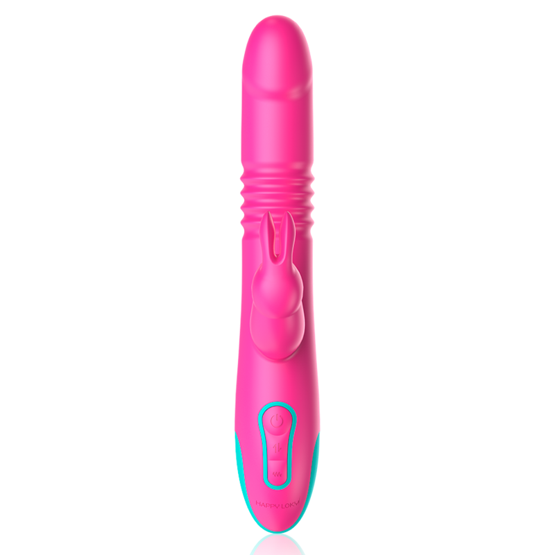Happy Loky Donald Vibrator – Triple Stimulation, WatchMe-kompatibel, USB, wasserdicht für sinnliche Momente allein oder zu zweit