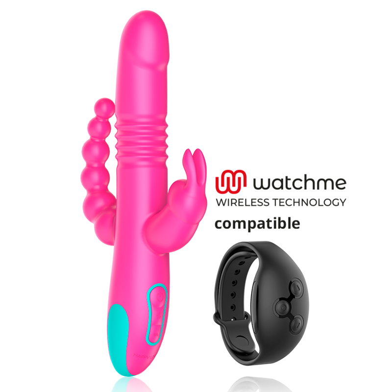 Happy Loky Donald Vibrator – Triple Stimulation, WatchMe-kompatibel, USB, wasserdicht Produktansicht und Details