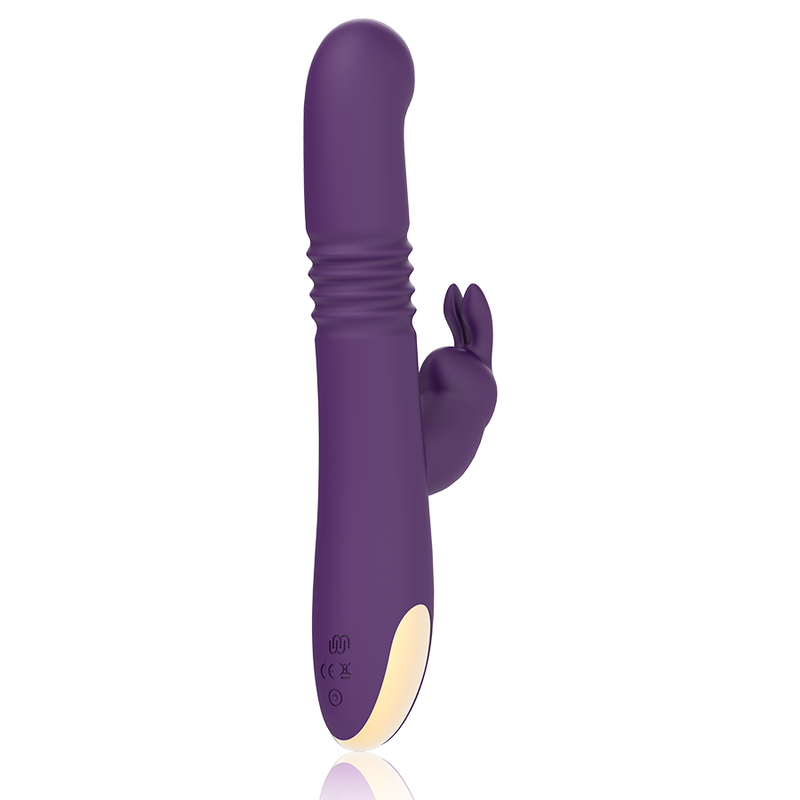 TREASURE Bastian Rabbit – Up & Down Vibrator mit Rotator, kompatibel mit WatchMe, Rot – Rabbit Vibrator Bild 14