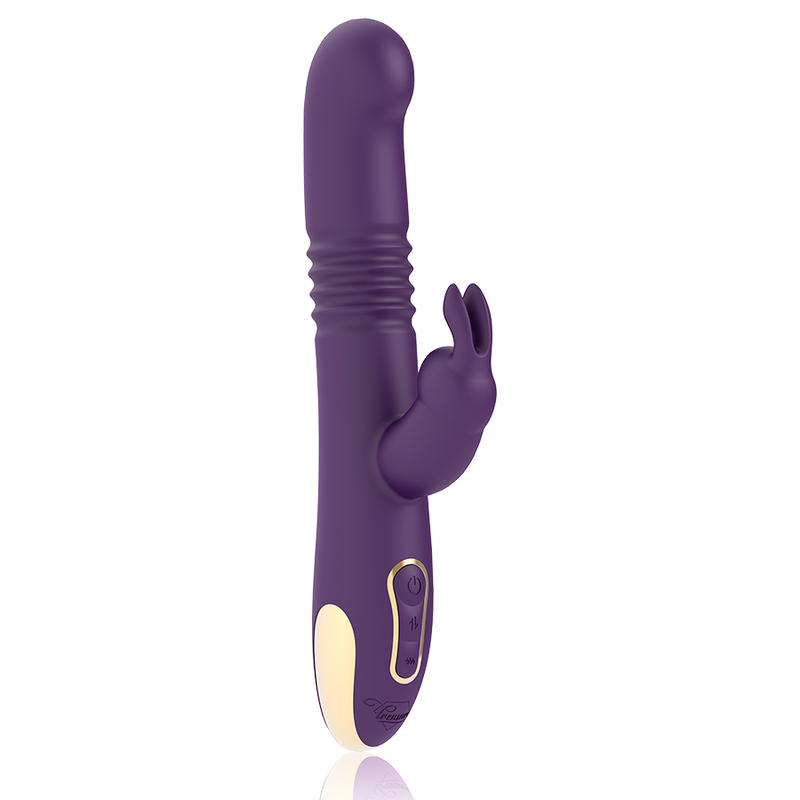 TREASURE Bastian Rabbit – Up & Down Vibrator mit Rotator, kompatibel mit WatchMe, Rot – Rabbit Vibrator Bild 12