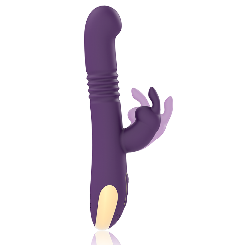 TREASURE Bastian Rabbit – Up & Down Vibrator mit Rotator, kompatibel mit WatchMe, Rot – Rabbit Vibrator Bild 7