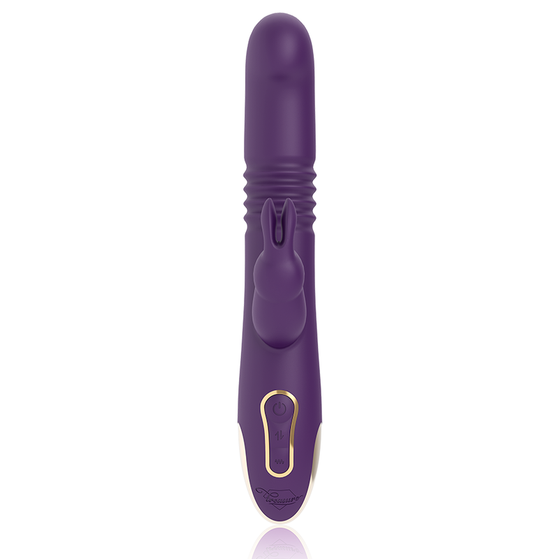 TREASURE Bastian Rabbit – Up & Down Vibrator mit Rotator, kompatibel mit WatchMe, Rot – Rabbit Vibrator Bild 10