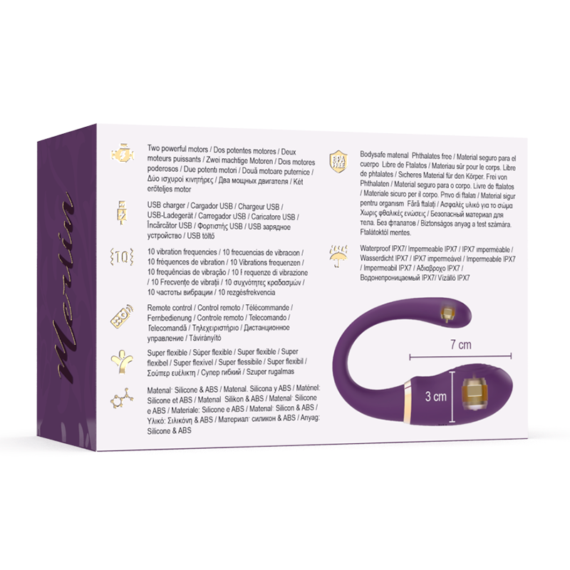 TREASURE - MERLIN DOUBLE COUPLE VIBRATOR FERNBEDIENUNG – Vibrator Bild 15