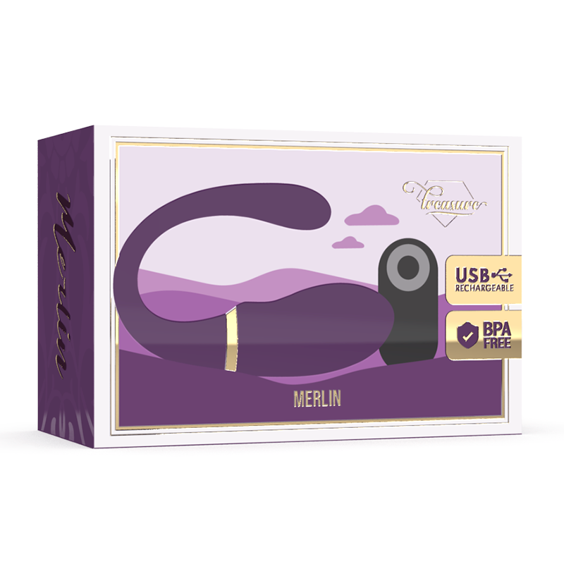 TREASURE - MERLIN DOUBLE COUPLE VIBRATOR FERNBEDIENUNG – Vibrator Bild 4
