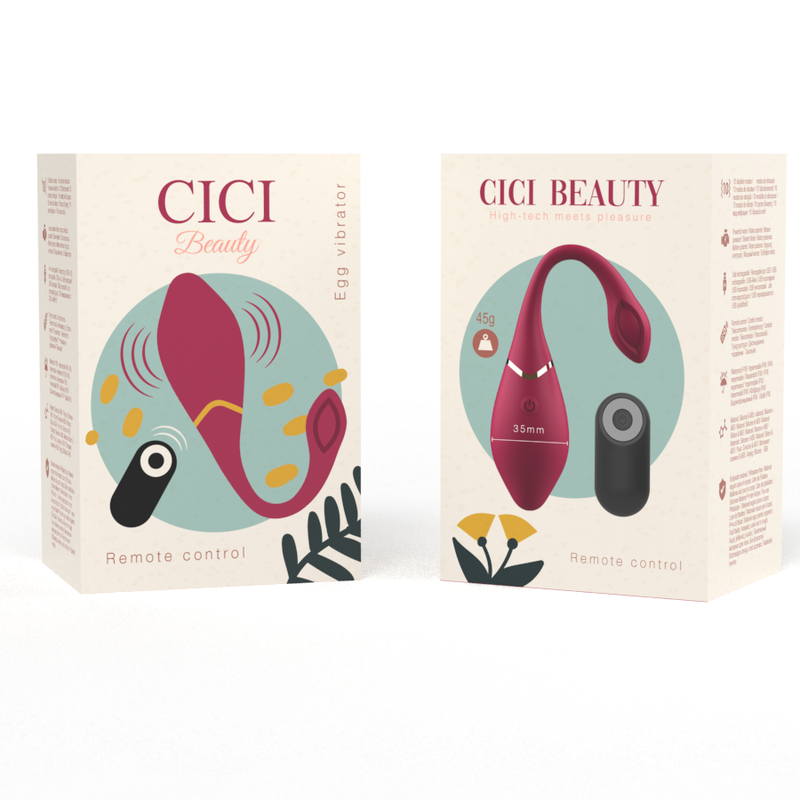 CICI BEAUTY - PREMIUM SILIKON EI VIBRATOR FERNBEDIENUNG – Vibrator Bild 11