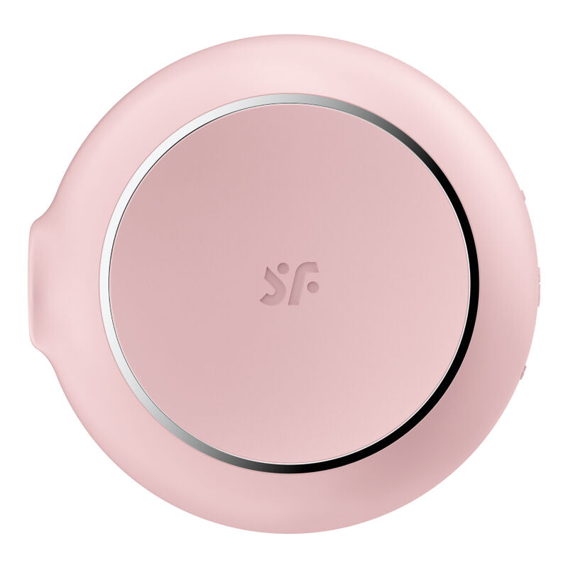 SATISFYER - PRO TO GO 3 DOPPELTER LUFTPULSSTIMULATOR & VIBRATOR ROSA Produktansicht und Details
