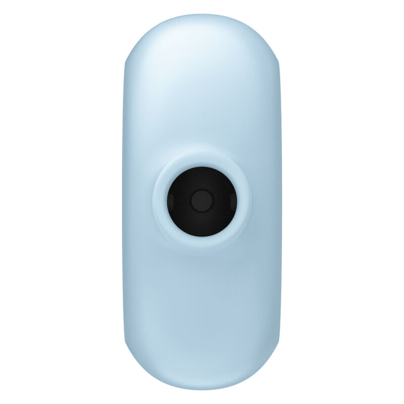 SATISFYER - PRO TO GO 3 DOPPELTER LUFTPULSSTIMULATOR & VIBRATOR BLAU Klitorisstimulator diskret online kaufen