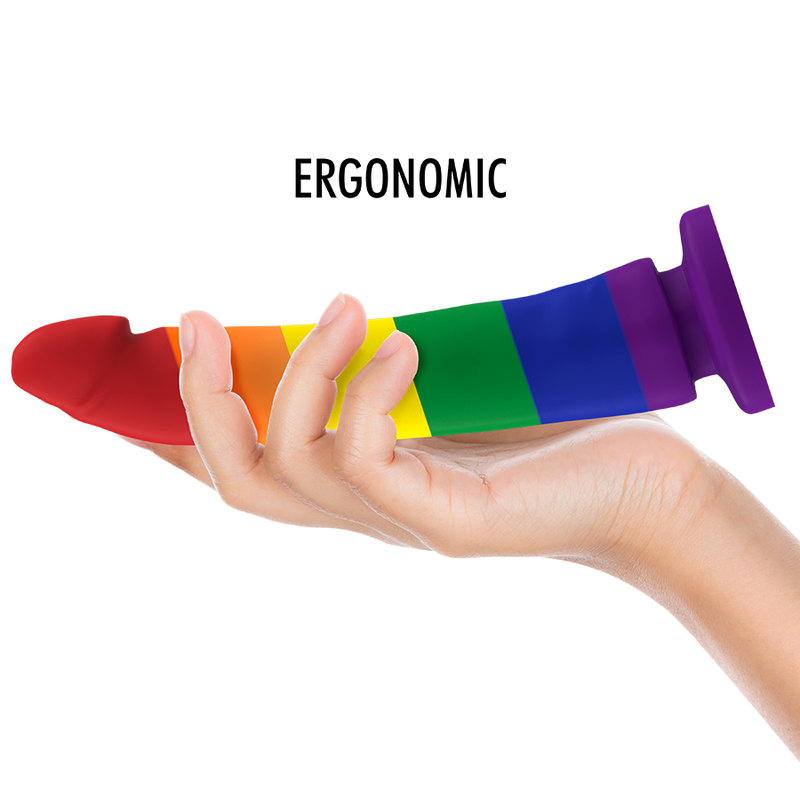 MYTHOLOGY – Devon Pride Dildo L, Flexibel & Ergonomisch – Dildo Bild 4