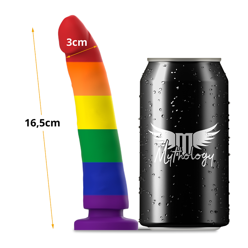MYTHOLOGY – Devon Pride Dildo M, Flexibel & Ergonomisch – Dildo Bild 5