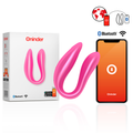 ONINDER - LISBOA G-SPOT- UND KLITORALSTIMULATOR ROSA - KOSTENLOSE APP – Vibrator Bild 1