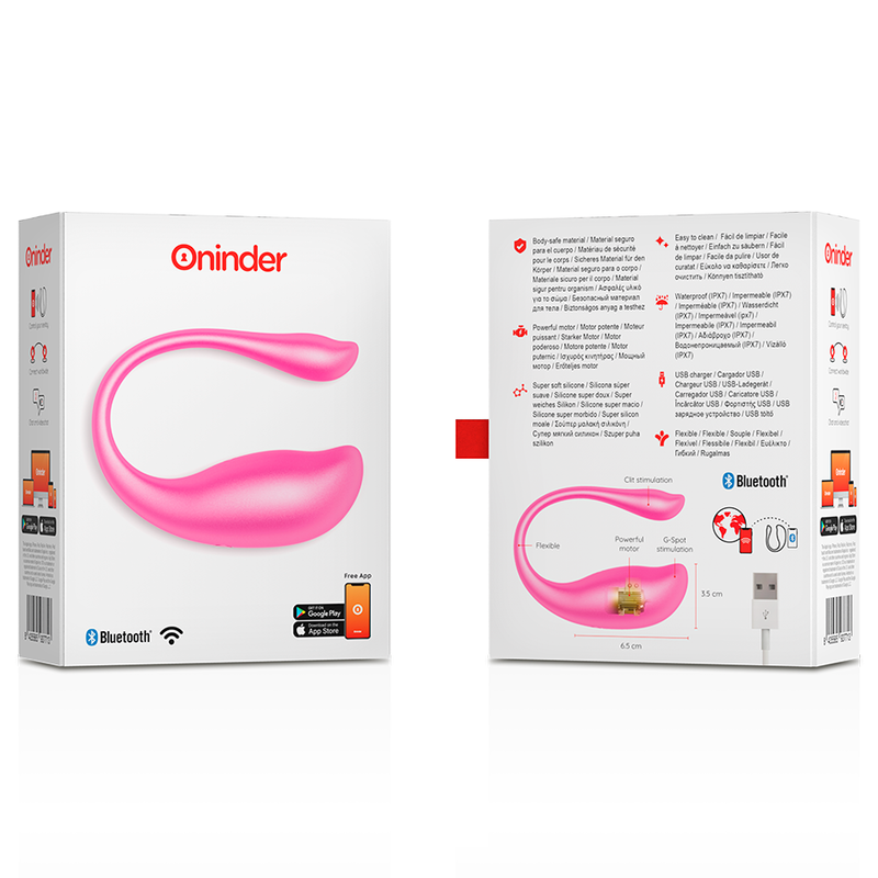 ONINDER - NAIROBI VIBRIERENDES EI ROSA - KOSTENLOSE APP – Vibrator Bild 12