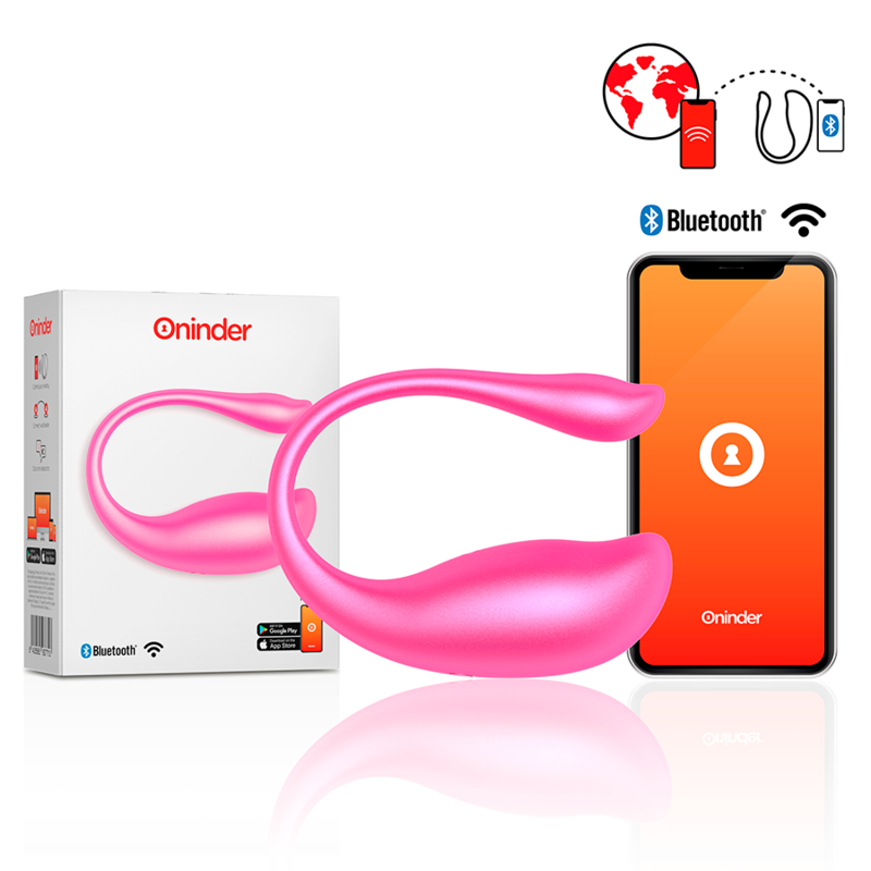 ONINDER - NAIROBI VIBRIERENDES EI ROSA - KOSTENLOSE APP – Vibrator Bild 2
