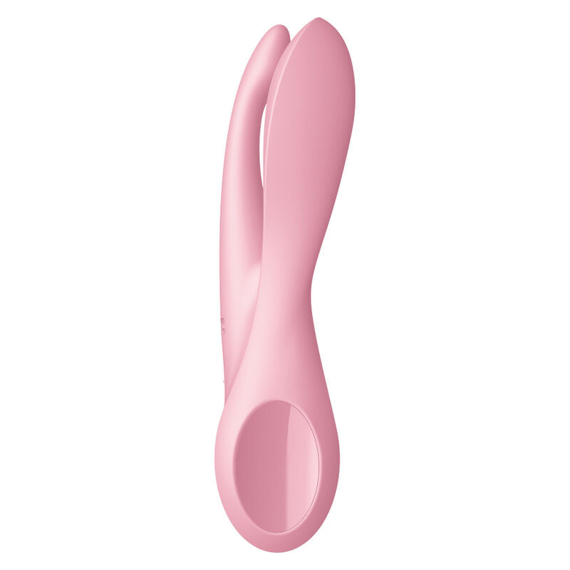 SATISFYER - THREESOME 1 VIBRATOR ROSA für intensive Stimulation und Self-Love