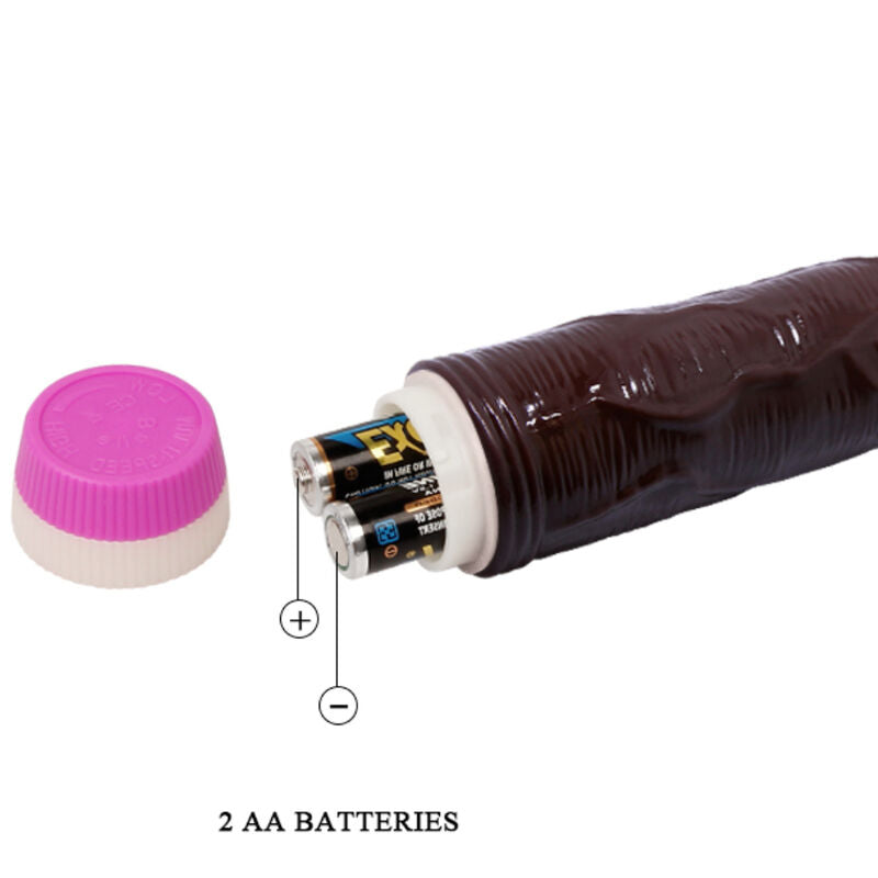 BAILE - WELLEN DES VERGNÜGENS VIBRATOR 23 CM BRAUN für sinnliche Momente allein oder zu zweit